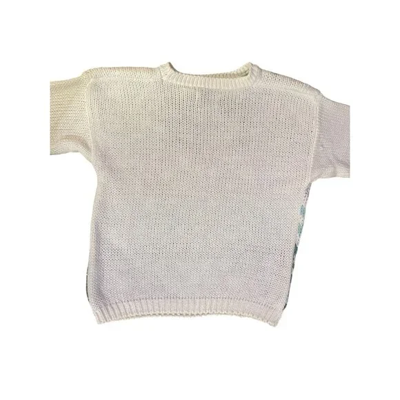 Vintage Shenanigans Sweater Womens M Used Knitted by Hand - Picture 13 of 16